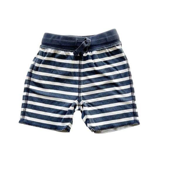 Tea Collection Navy Striped Shorts - Picture 1 of 6